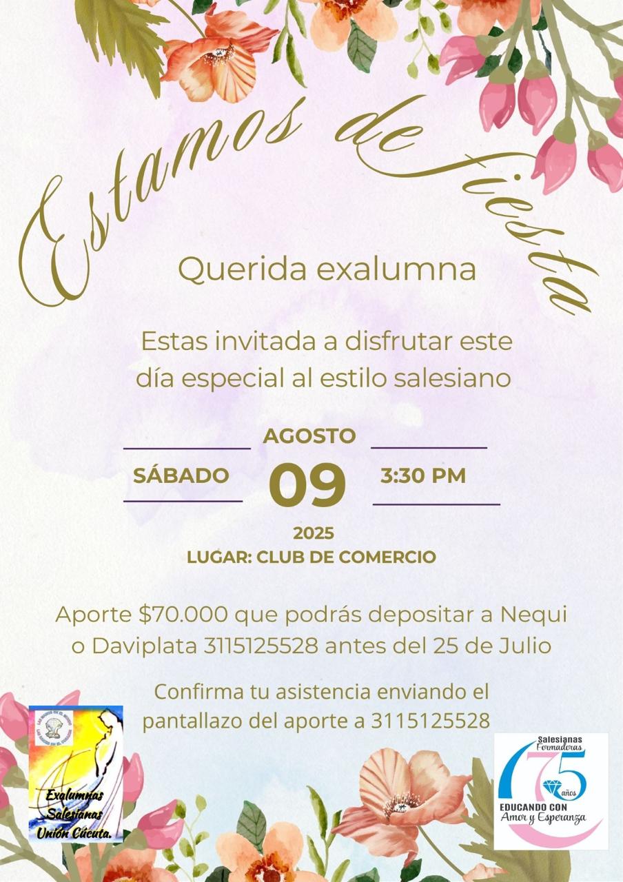 TARJETA INVITACION EXALUMNAS
